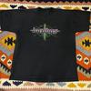 T-shirt in Cotone Nero a Maniche Corte 2000 incubus Tutte le Taglie