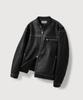 Mood Inside Washed Leather Jacket_Black