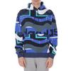 adidas Originals Catalogue Aop Hdy Sweat à capuche de sport Homme Hauts Tech-Indigo FM1569