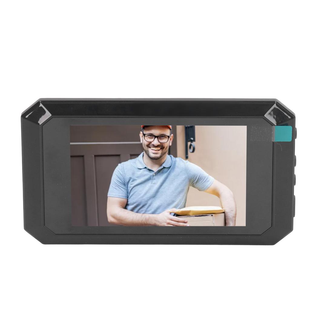 Digital Peephole Doorbell Camera 3.97 Inch 200W HD 135 Degrees  Wide Angle Night Vision Smart Digital Door Viewer