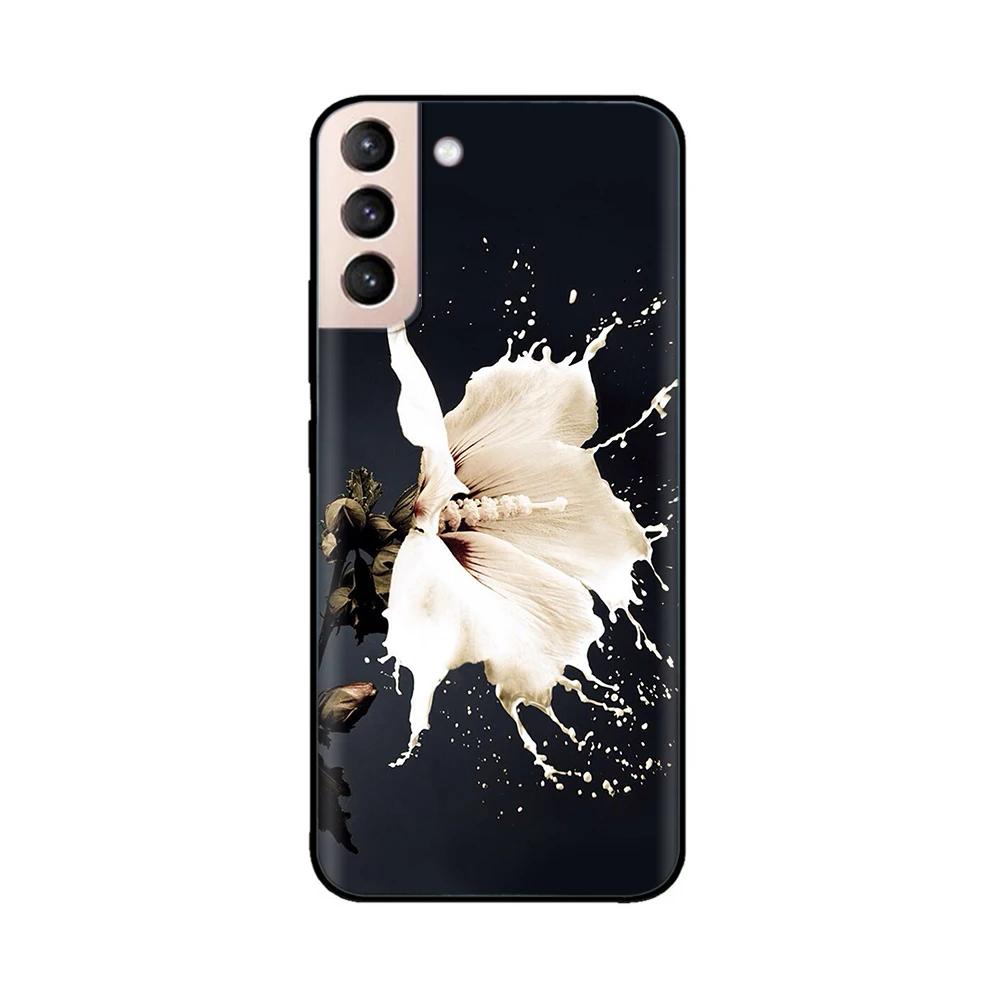 For Samsung Galaxy S21 Plus Case Soft Black Silicone Cover Protective Shell For Samsung Galaxy S21 Plus Ultra S21+ FE 5G Case