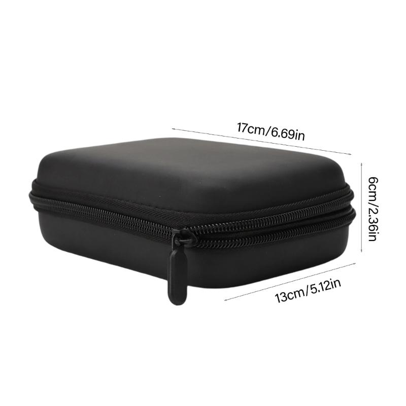 Handheld Game Console EVA Bag Scratchproof Storage Box for RG40XXV Protector Case with Mesh Pocket Travel Carrying Pouch