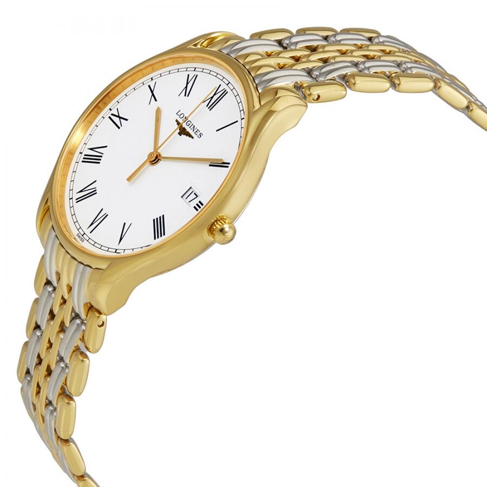 Longines Lyre White Dial Two Tone Ladies Watch L4.759.2.11.7
