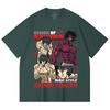 230 Gsm 100% Cotton Baki V5 Ohma Print Unisex Heavy Cotton T Shirt