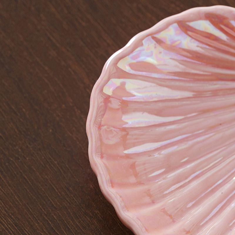 Portagioie in Ceramica Nordic a Forma di Conchiglia - Vassoio Personalizzabile per Conservazione