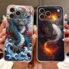 For iPhone 17 Pro Max iPhone17 Air Cool Dragon Tiger Painted Phone Case For iPhone 17Pro 17Air 17ProMax Soft Silicone TPU Cases