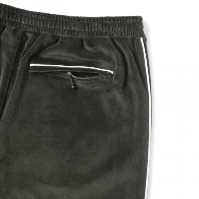 Thisisneverthat Velour Track Pant Green