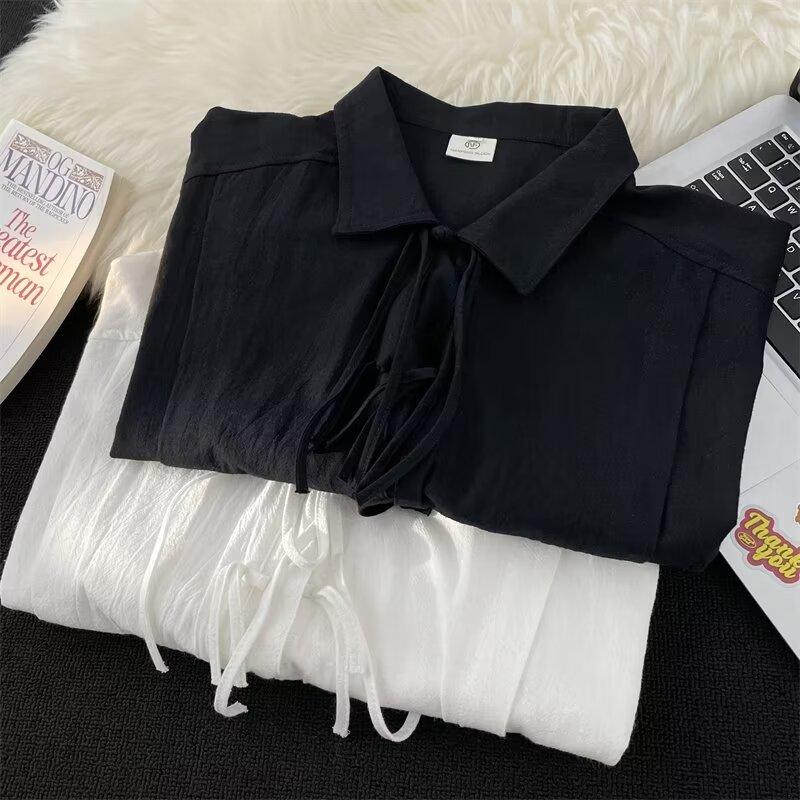 Half Sleeved Men'S Design Sense Niche Summer Trend Top Versatile Handsome Casual Shirt