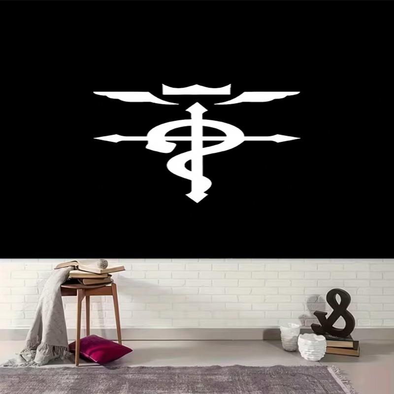 1pc Fullmetal Alchemist Tapestry, Living Room, Bedroom, Office, Party Decor, Ideal Festive Gift