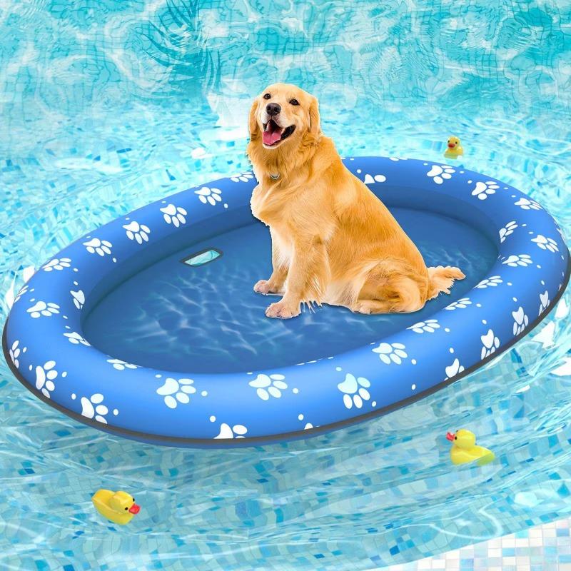 Dog Toy Pet Float with Cloth Cover Float Inflatable Float Dog Pet Water Supplies Dog Toys for Small Dogs