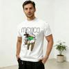 Mexico Soccer Fanart T Shirt for Unisex Pure Cotton Vintage TShirts Crewneck Tees Short Sleeve Clothing Printed