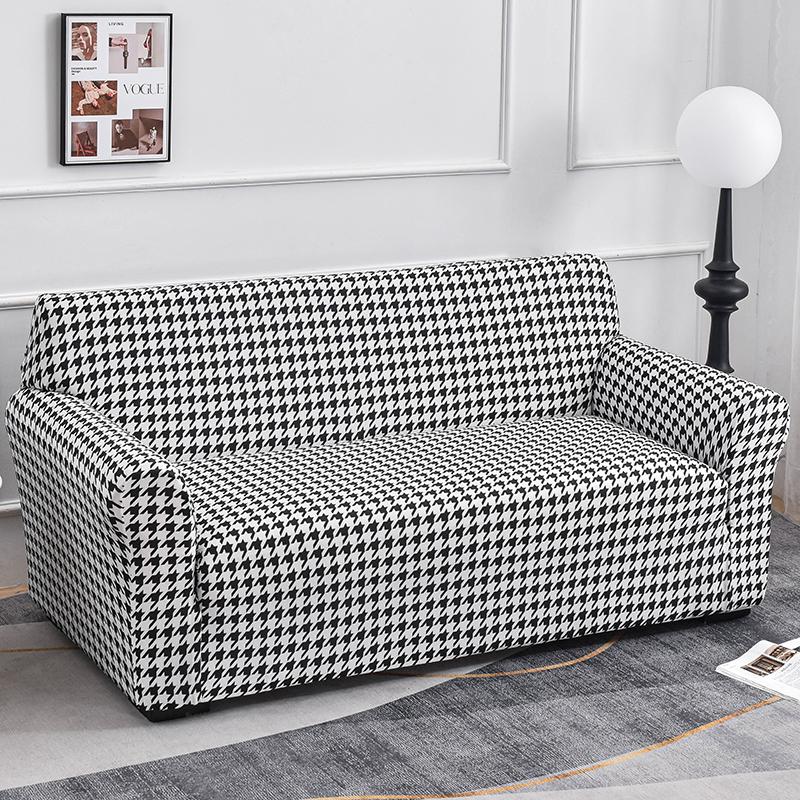 

Эластичный чехол для дивана, эластичные нескользящие чехлы для дивана, чехлы для стульев в гостиной, чехол для дивана в форме буквы L, защитная пленка для мебели на 1/2/3/4 сиденья 1pc1-seat 90-140cm