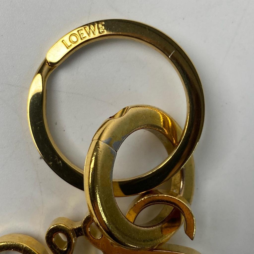Used LOEWEcharm gold brass Women