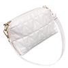 Zipper Closure Shoulder Pouch Convenient Faux Leather Fine Sewing Multipurpose Single Strap Bag CLE