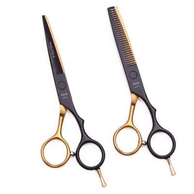 5,5 Zoll Haarschere Professionelle Friseurschere Effilierschere Friseurscheren-Set Handgemachte Haarschneideschere