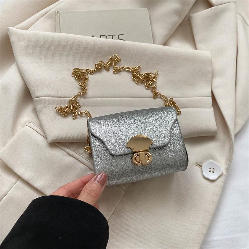 Chic Street Fashion Pu Leather Small Square Bag With Stitching Detail For Daily Use