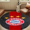 1PC rug Munich FC Crest Round mat Home Decor, Chair rug For livingroom,Bedroom, doormat home decor Birthday Gift Christmas Gifts