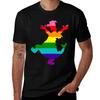 Imagine Pride TShirt Basic Regular Fit Casual TShirt