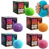 Fuzzy Smiley Face Flower Needoh Squish Ball Soft Plush Stress Ball Squeeze Fidget Toy Anxiety Relief Decompression Toy Gift