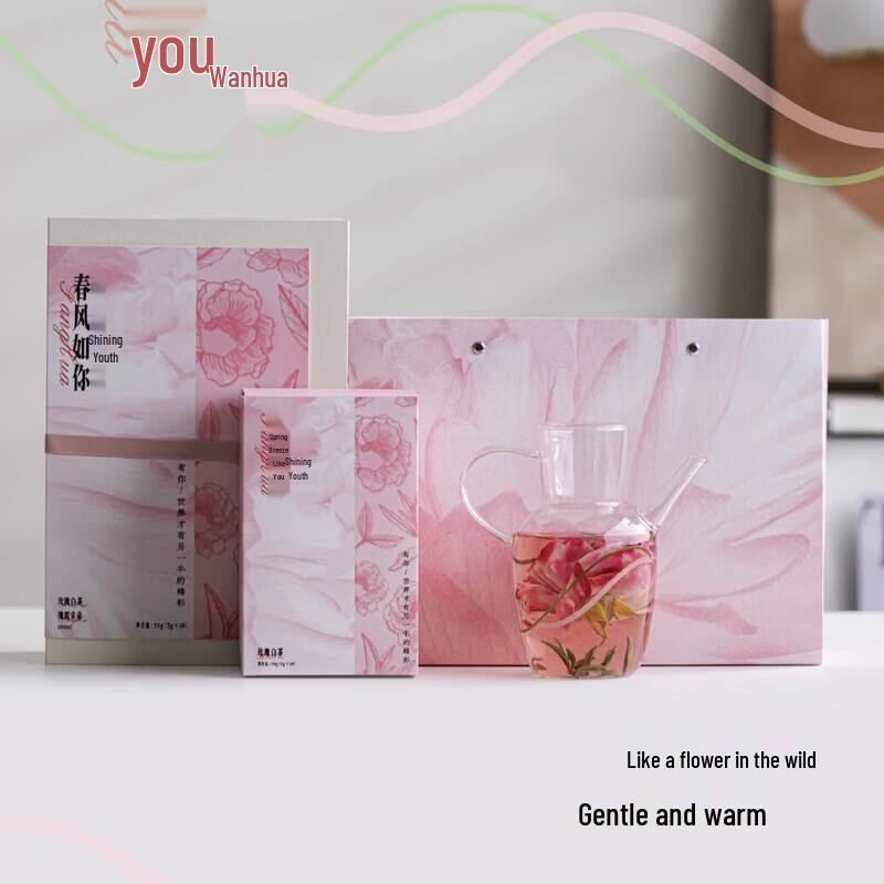 Nanshan Gentleman Rose Glow Song Teapot Set