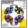 Foldable Fidget Spinner Colorful Metal Gyro Mechanical Smooth Rotatable Decompression Chain Toy Desk Toy Gifts