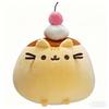 22cm Pudding Cat Stuffed Plushie Round Cute Animal Soft Toy for Friend Birthday Present Sleeping Pillow