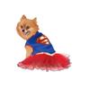 Supergirl Tutu Skirt Dog Costume