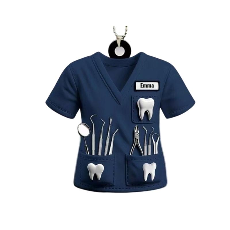 

User Friendly Acrylic Car Accessory Nurse Charm Car Hanging Pendant for Interior Styling Present for Healthcare Workers