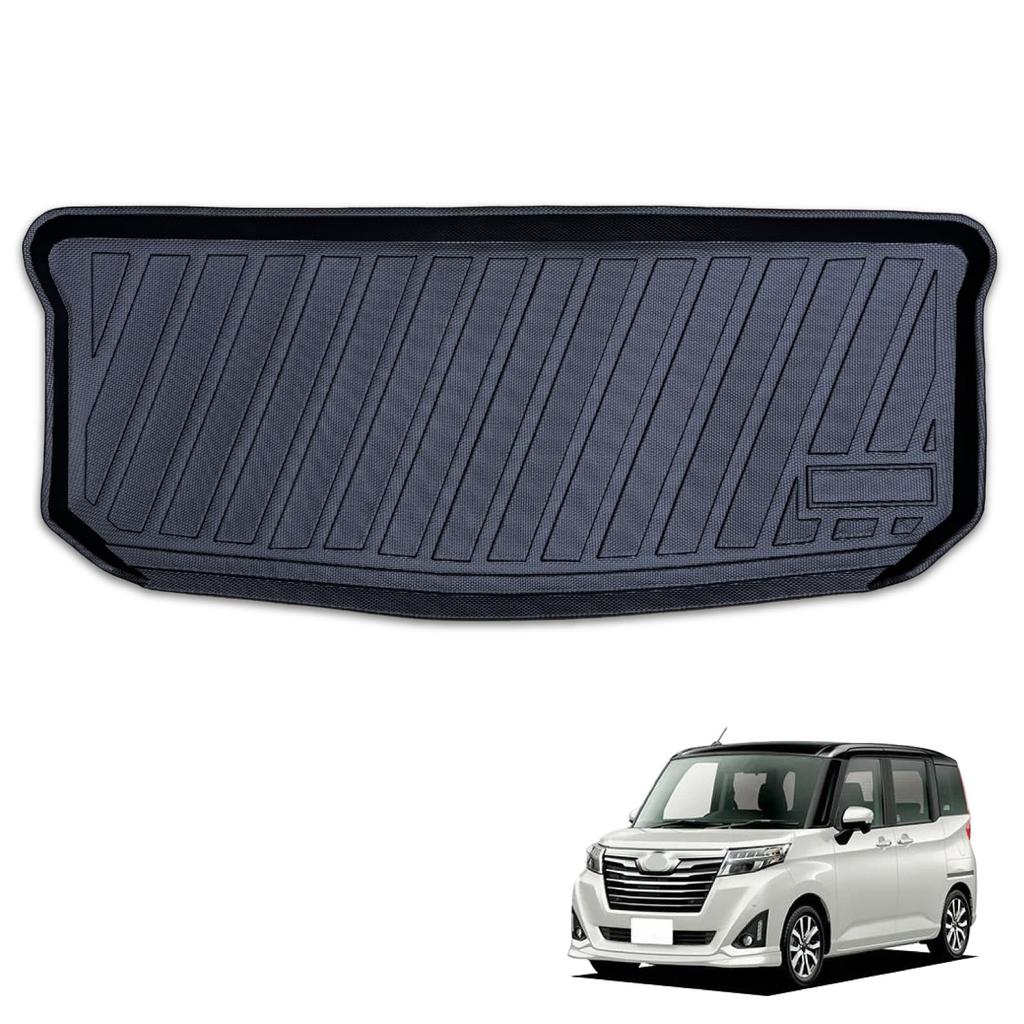 Tank Roomy 3D Trunk Water and Stain Made of Cargo Area Floor Luggage November 2016 onwards M900A/M910A Mat, Resistant, TPE, Non-Slip, Textured, Mat,