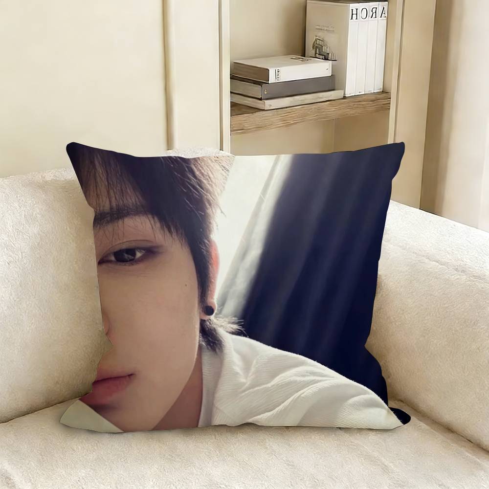 Ohyul Kwon Oh Yul LNGSHOT Various Sizes Square Pillow Case For Car Home Bedchamber Decor
