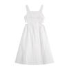 Spring/Summer 2026 French Retro Knee-Length Sleeveless Puff Dress