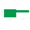 Niimbot Labels Stickers 38*25+40Mm 1000Pcs For K3/W Kabli Green Printer