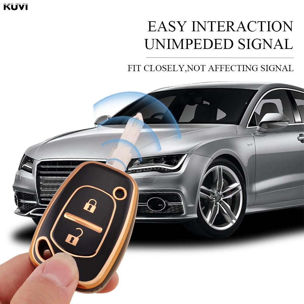 2 Buttons Tpu Style Car Key Case Cover Shell Protector For Vauxhall Opel Vivaro For Renault Movano Trafic Kangoo Accessories