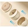 Electric Body Brush , Waterproof Rechargeable Bath & Body Brush with Long Dual Handle, for Cleansing and Exfoliating.