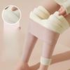 Winter Leggings Fleece Lined Thick Women Outdoor Wear Cotton Pants Self Heating High Waist Tight Sherpa Warm Trousers