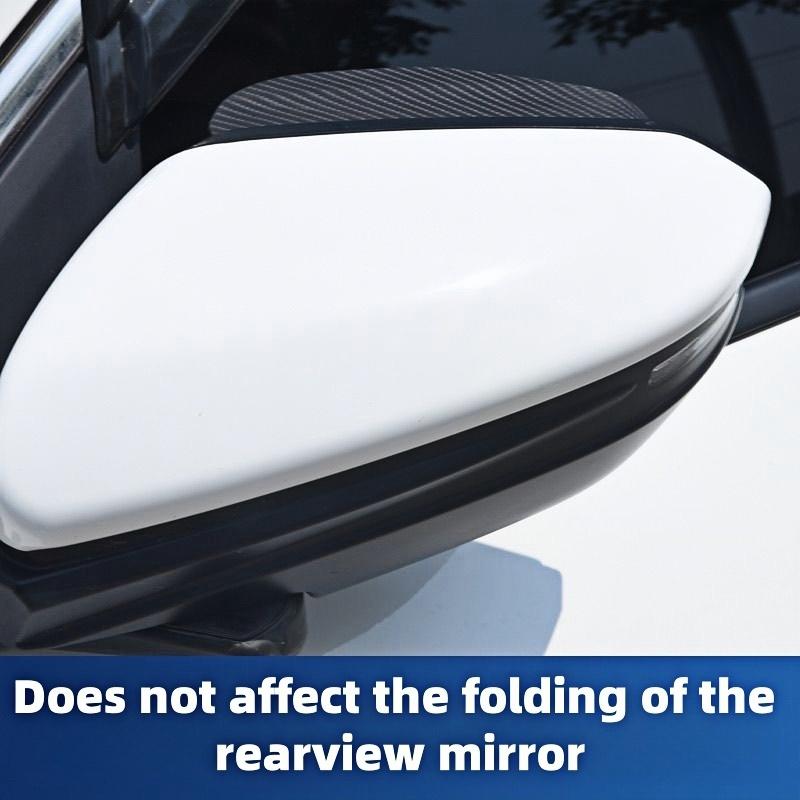 Car Rearview Rain Eyebrow Blind Spot Mirror Small Round Mirror 360 Degrees Parking Auxiliary Mirror Shield Accessories