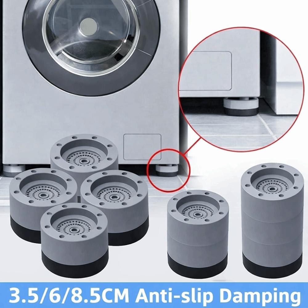 4Pcs Shock-absorbing Washing Machine Foot Pad Furniture Dampers Stand  Washing Machine Refrigerator
