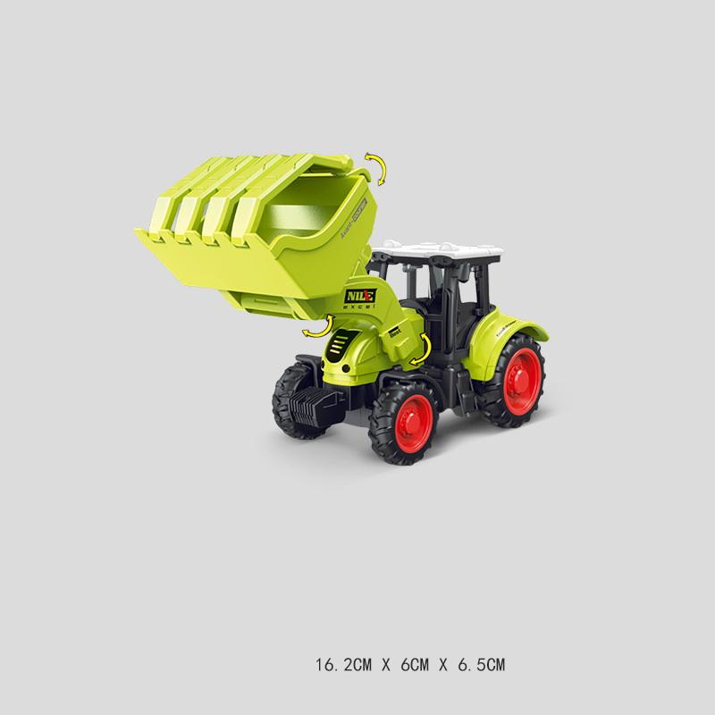 1 Pcs Dump Truck Crane Engineering Inertia Car Toy Inertial Gliding City Construction Excavator Models Manual Skills Development