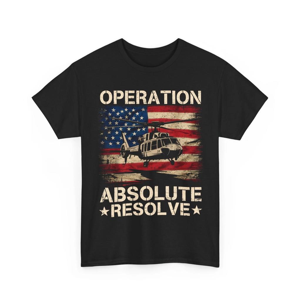 Operation Absolute Resolve American Bravery T-Shirt