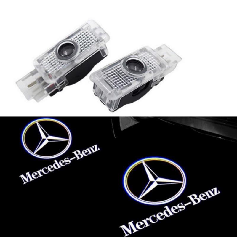 LED Welcome Lights for Mercedes C-Class W203, CLK, SLK, SLR Models - Door Projector Lights
