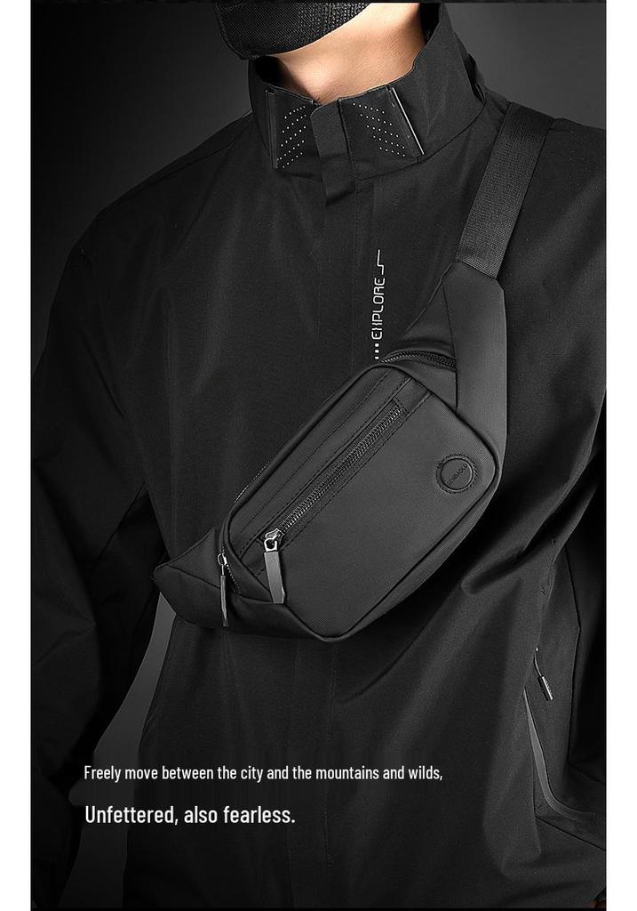 Men's Multi-Purpose Outdoor Waist Bag – Casual Travel Crossbody Sling Bag
