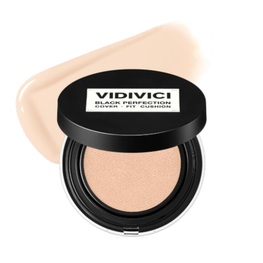VIDIVICI Black Perfection Cover Fit Cushion 13g SPF 40 PA++ 5 Shades 17N