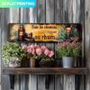 Retro Metal Wall Art for Home Office Beer Bar Decor