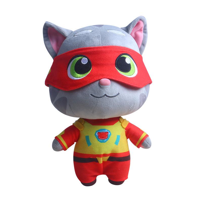 

28cm Kawaii Can t Talk Version Talking Tom and Friends Hero Series Talking Tom Angela Hank Ginger Ben Plush Dolls Kids Baby Toys 28CM