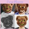 Halloween Creepy Bloody Bear Rabbit Mask For Cosplay Party Performance