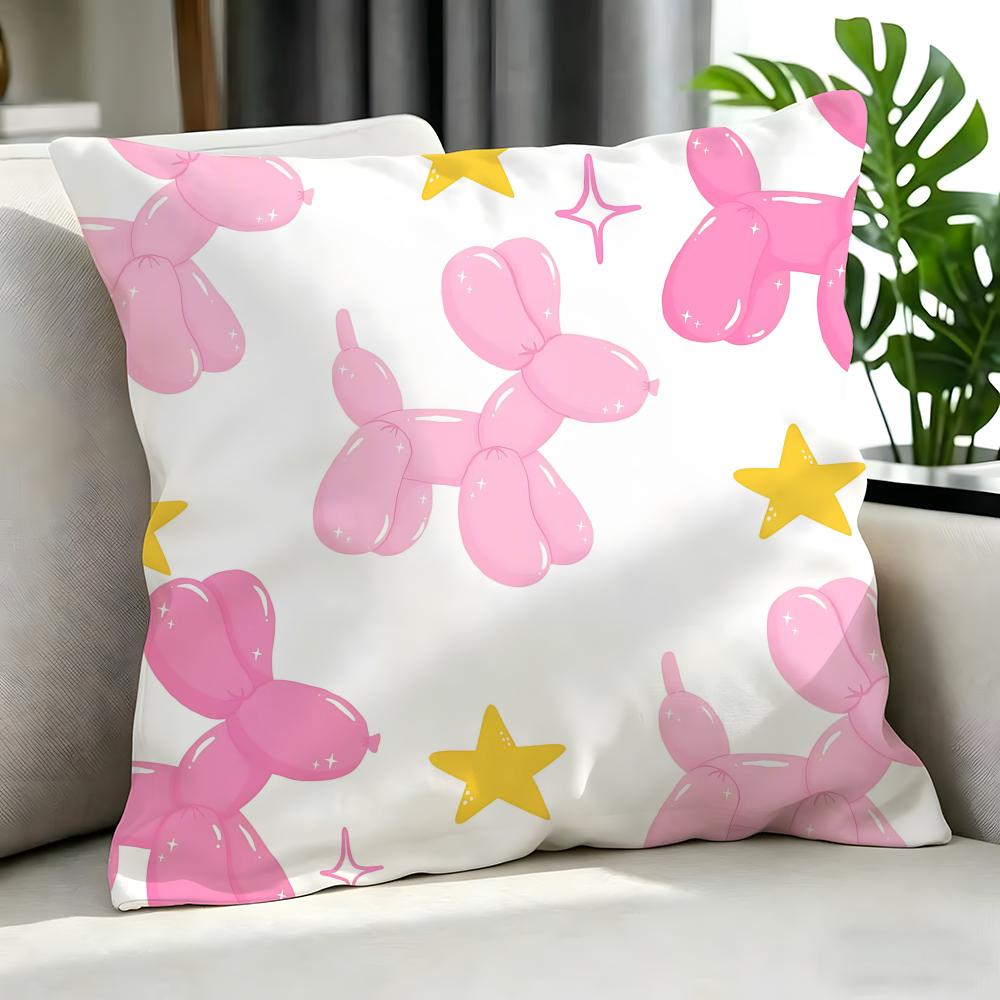 Cartoon BBalloon Dog Cushion Cover Cushion Cover Set Pcs x x x Pillowcase Decorative Sofa Home Decor