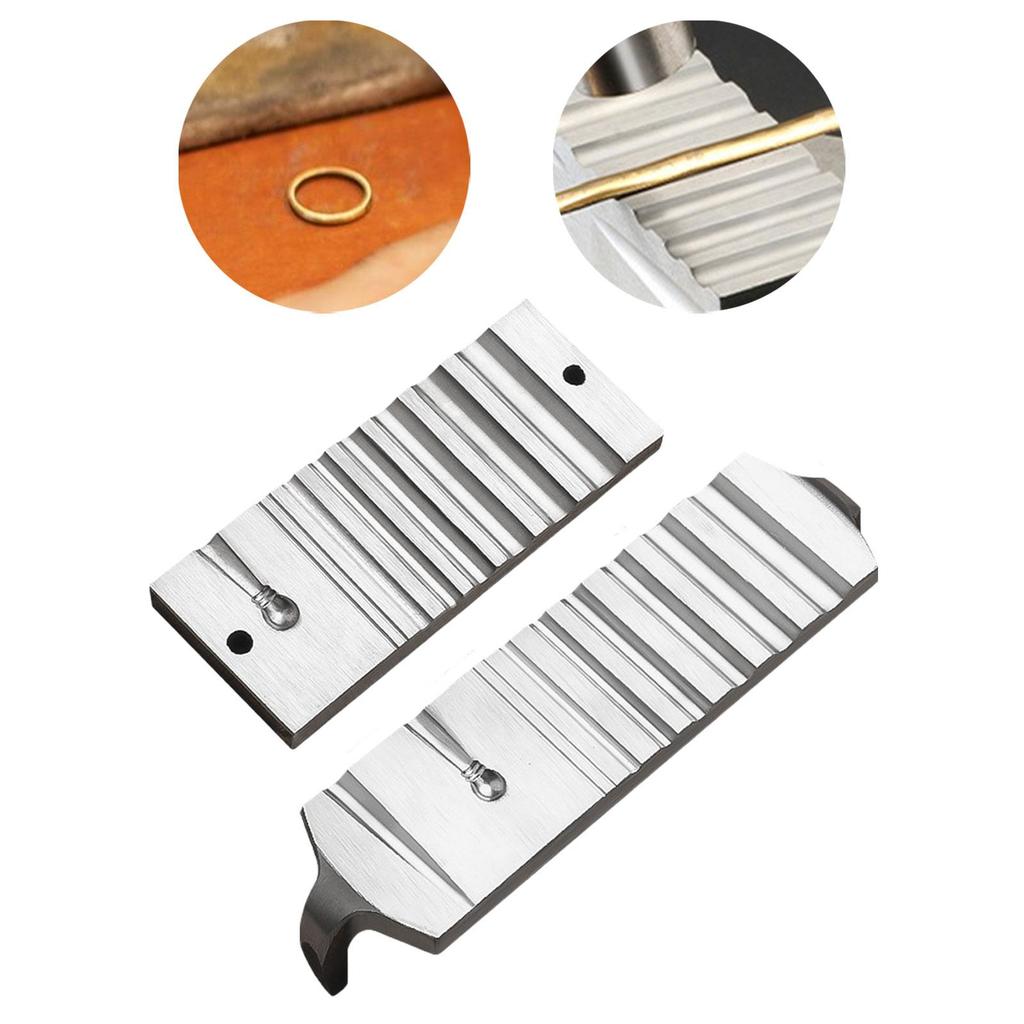 Block with Semicircular Grooves, Hand Tool for Metalworking, Channel, Metal Forming Block,