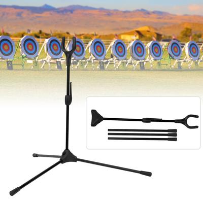 Soporte Plegable para Arco Recurvo Soportes Tiro con Arco Arco Recto   para Caza Deportes al Aire Libre