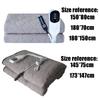 Single Control / Dual Control Car Heated Blanket 12V Heated Blanket  Long-distance Travel