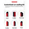 For Dodge Challenger Car Door Seal Strip Rubber Double Layer Sealing Protector Soundproof Seal Dustproof Seal Strip 12PCS